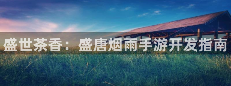 庄闲游戏怎样对付连输：盛世茶香：盛唐烟雨手游开发指南